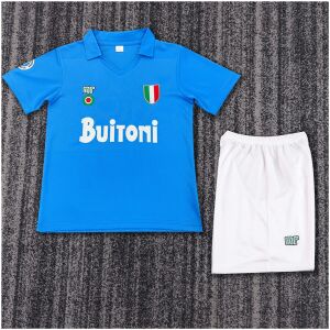 Kids Retro Napoli Home Jersey 1987/88