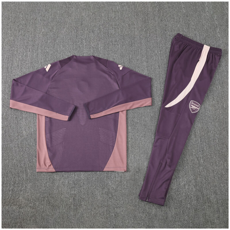 Kids Arsenal Training Suit Purple 2024/25