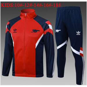 Kids Arsenal Jacket + Pants Training Suit Red 2024/25