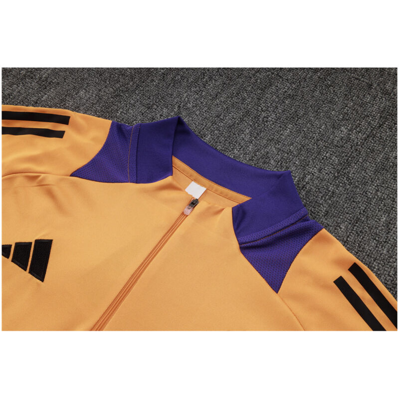 Mens Real Madrid Training Suit Yellow 2024/25