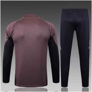 Kids Arsenal Training Suit Grey Purple 2024/25