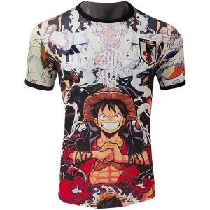 Mens Japan King of Pirates Luffy Red Jersey 2025