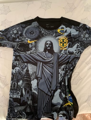 Mens Brazil Special Edition Jesus Jersey 2024 photo review